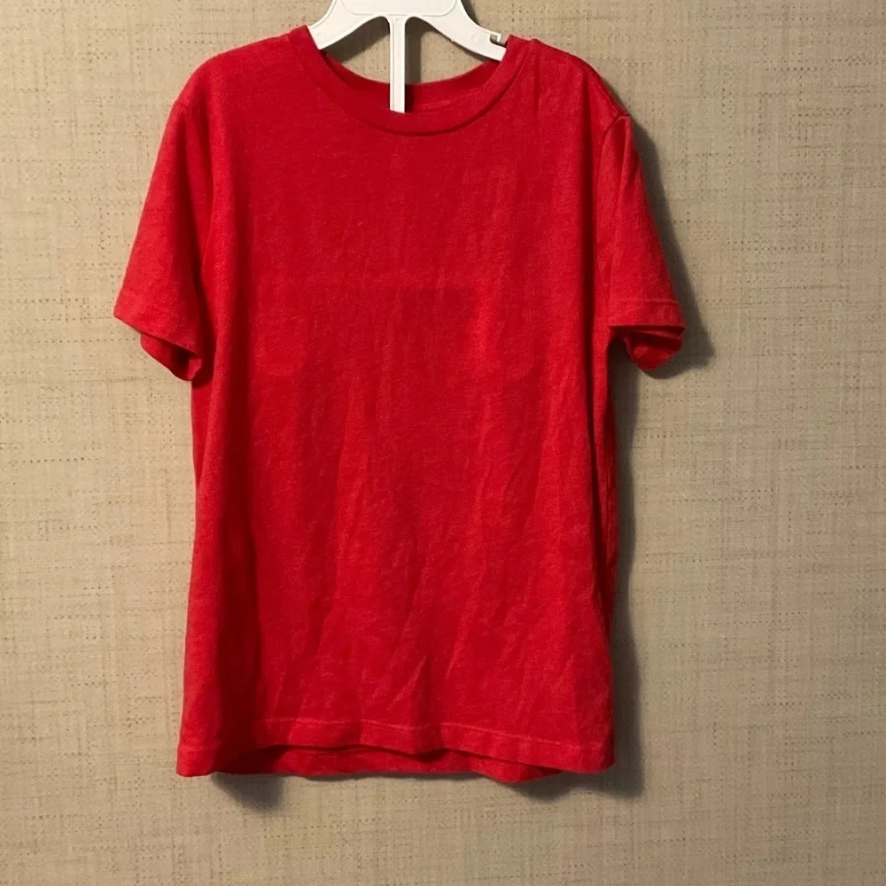 Old Navy Bright Red Kids Short Sleeve Tee